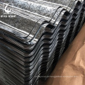 Preço barato GI lençóis de cobertura corrugada galvanizou folha de ferro ondulante de folha de coberturas de metal de zinco